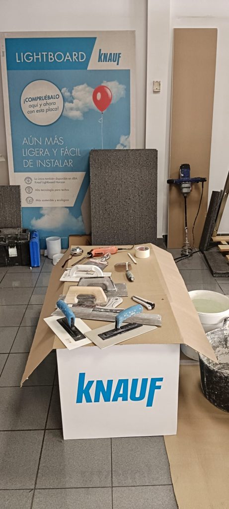 Productos jornada activa Knauf Matterplac